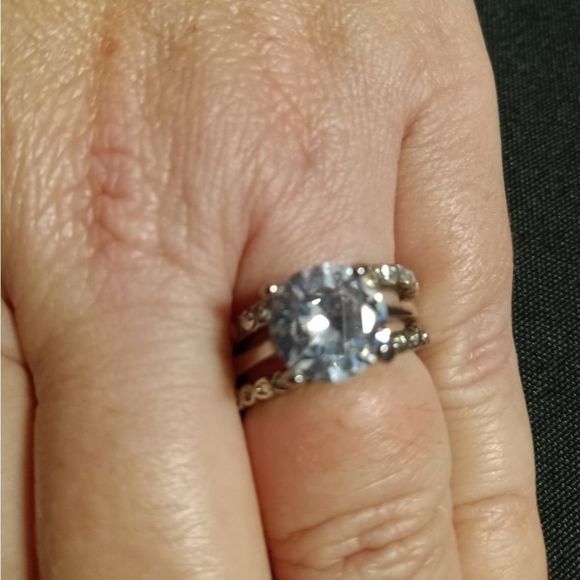 Diamond Wedding Set  - Picture 6 of 12